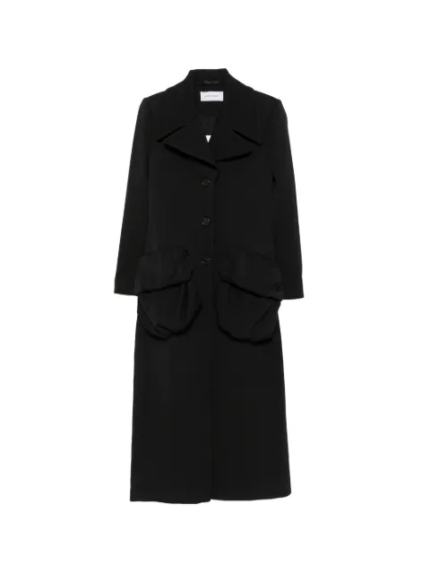 Viktor & Rolf pleated-pocket coat