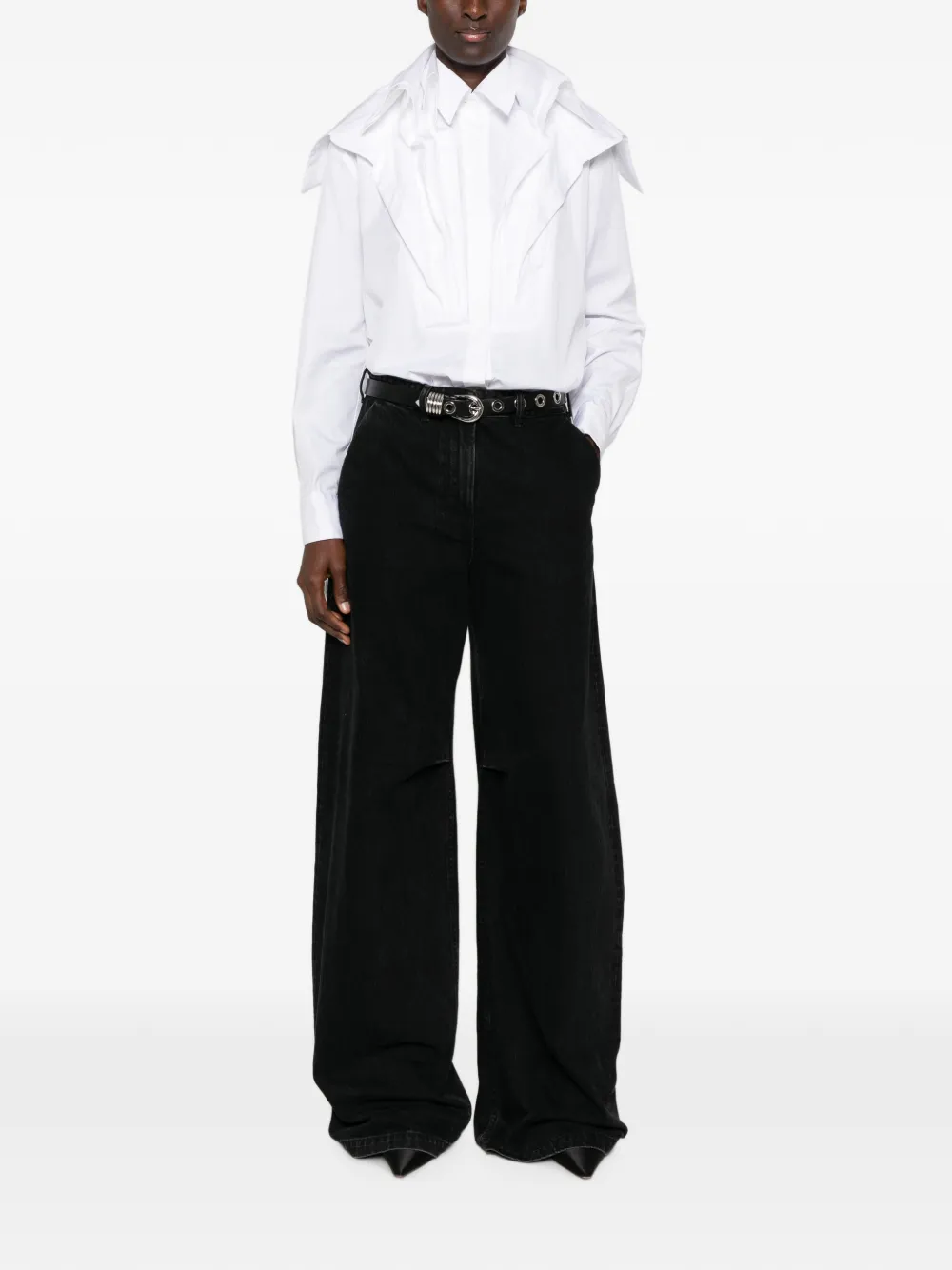 Viktor & Rolf Gelaagd blouse Wit
