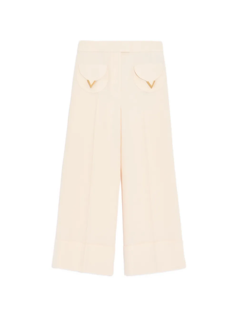 Valentino Garavani crepe couture trousers - Toni neutri