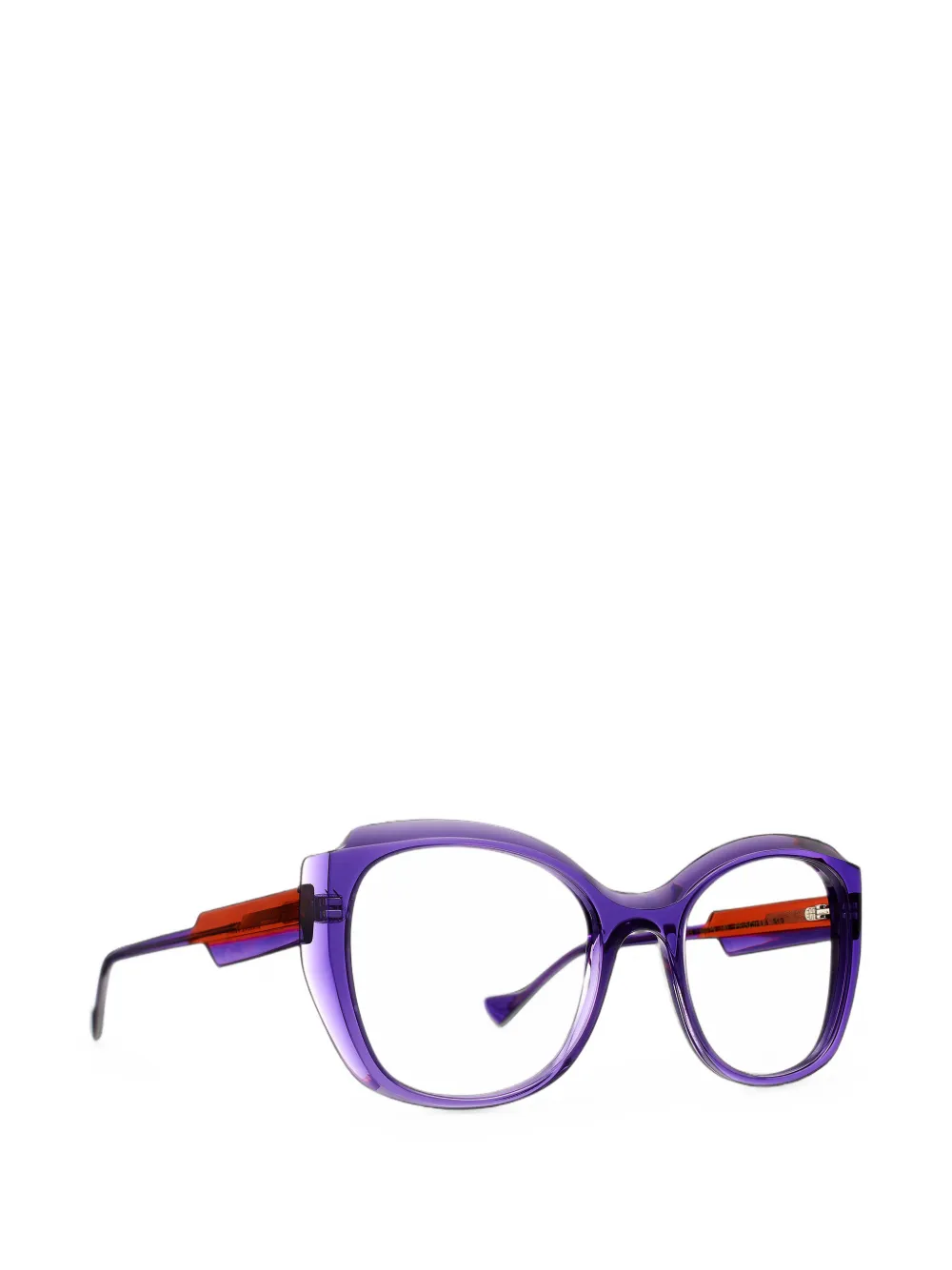 Caroline Abram Priscilla Cat-eye Glasses In Purple