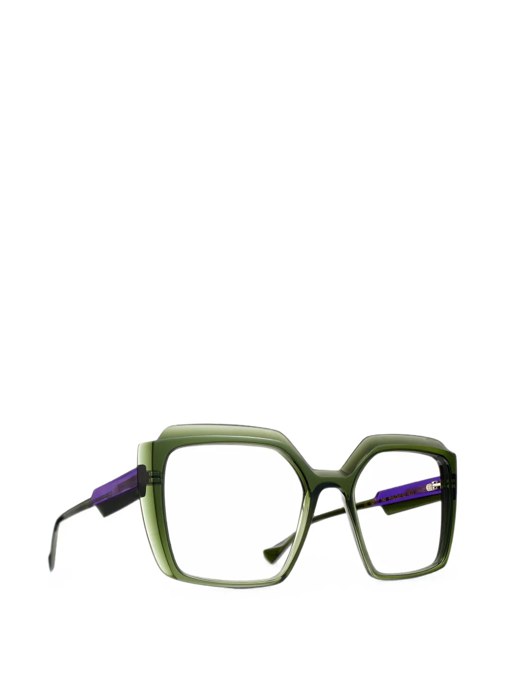 Caroline Abram Philomene geometric-frame glasses