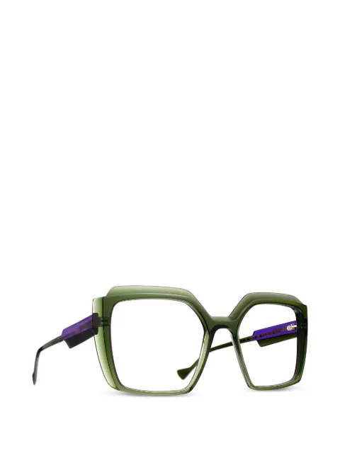 Caroline Abram Philomene geometric-frame glasses