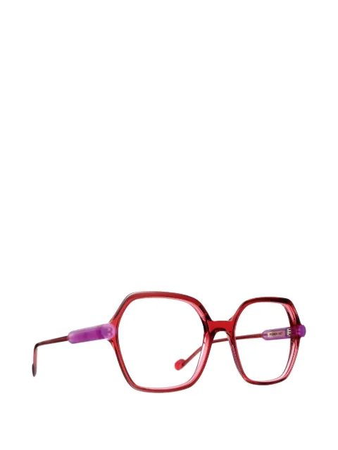 Caroline Abram Rosen geometric-frame glasses