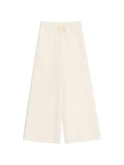 Valentino Garavani pants in Fleurs A Jour micro cotton