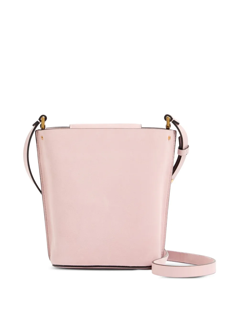 Valentino Garavani Kleine Fill Me suède bucket-tas Roze