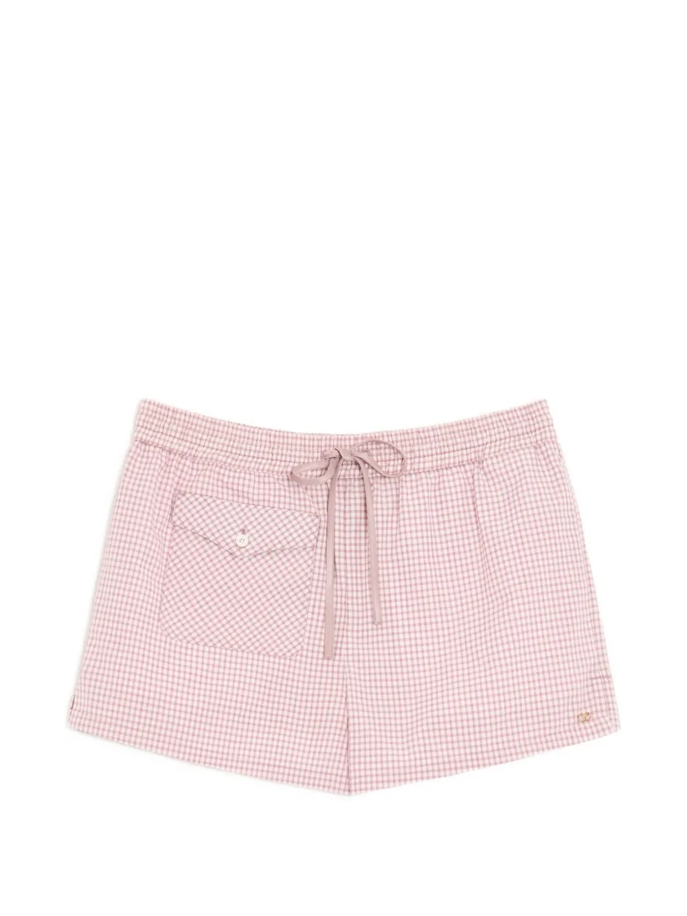 Valentino Garavani check pattern shorts - Rosa
