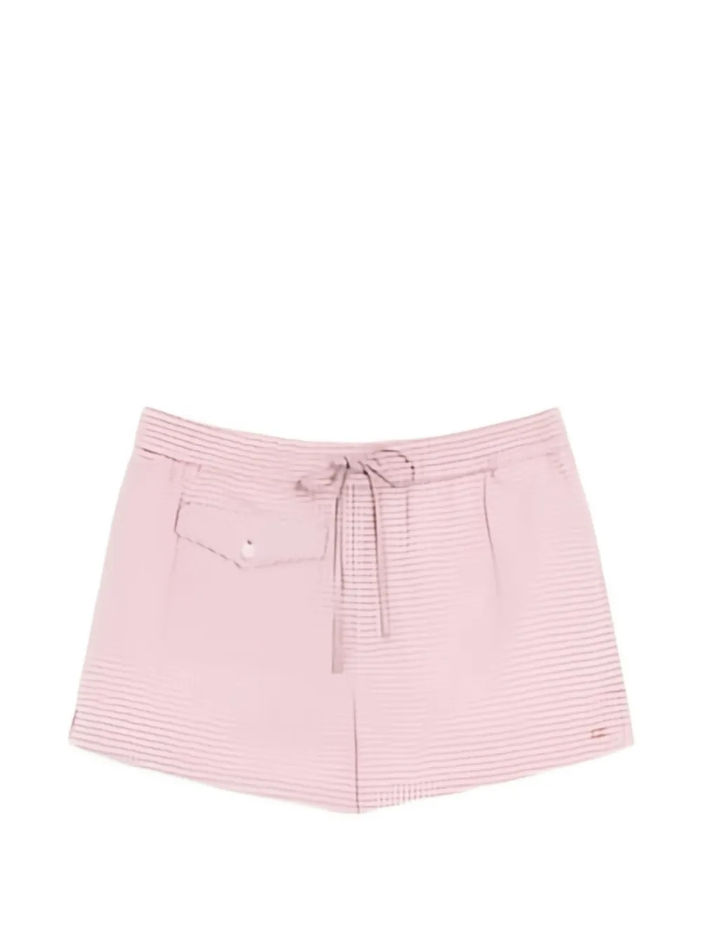 Valentino Garavani Geruite shorts Roze