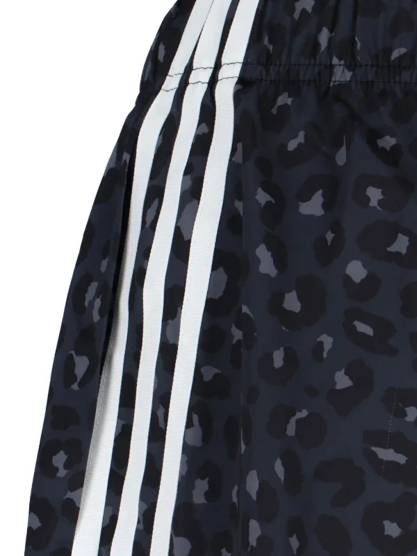 Adidas Originals レオパード ワイドトラックパンツ | グレー