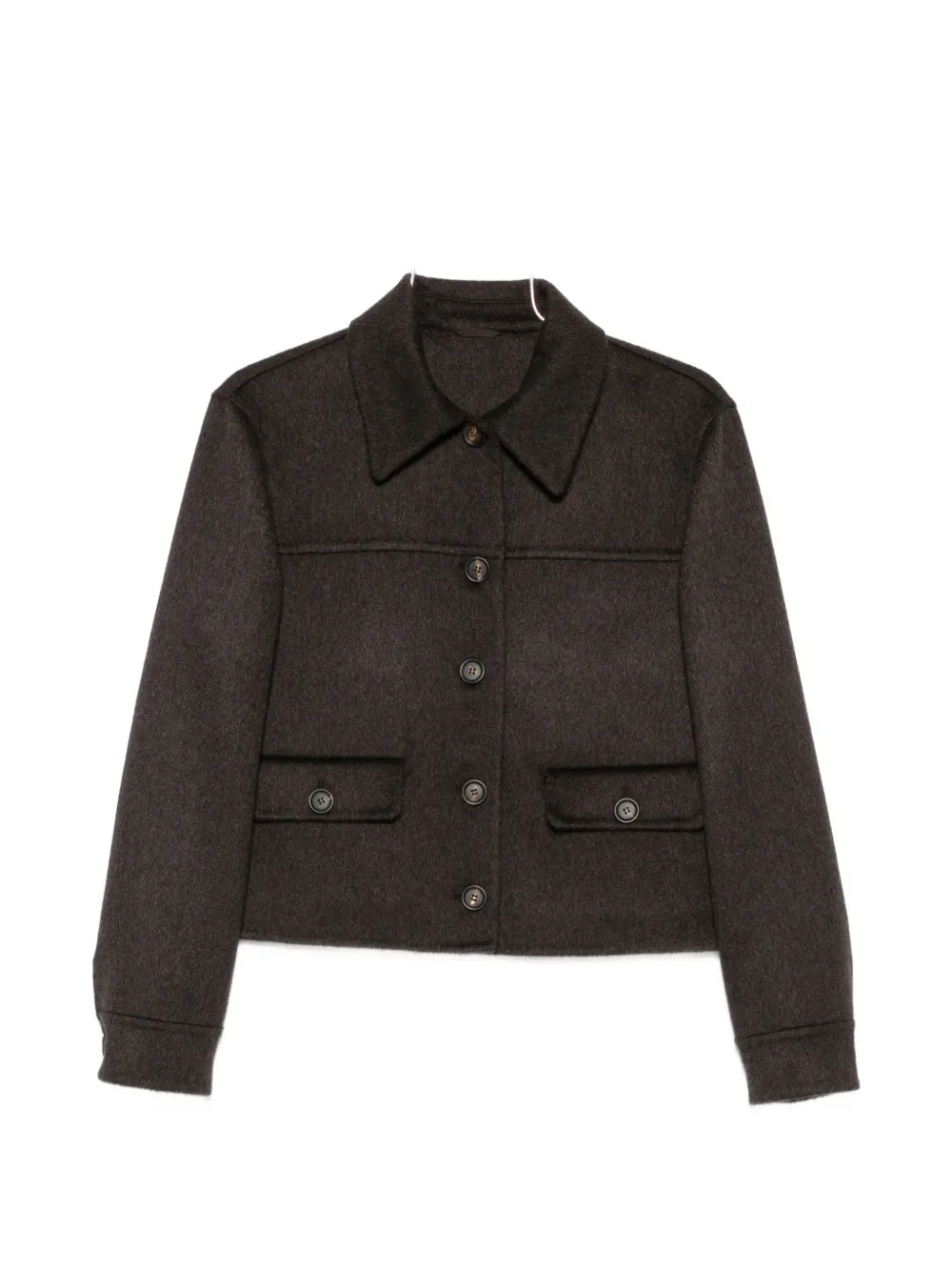Brunello Cucinelli flap-pocket jacket - Marrone