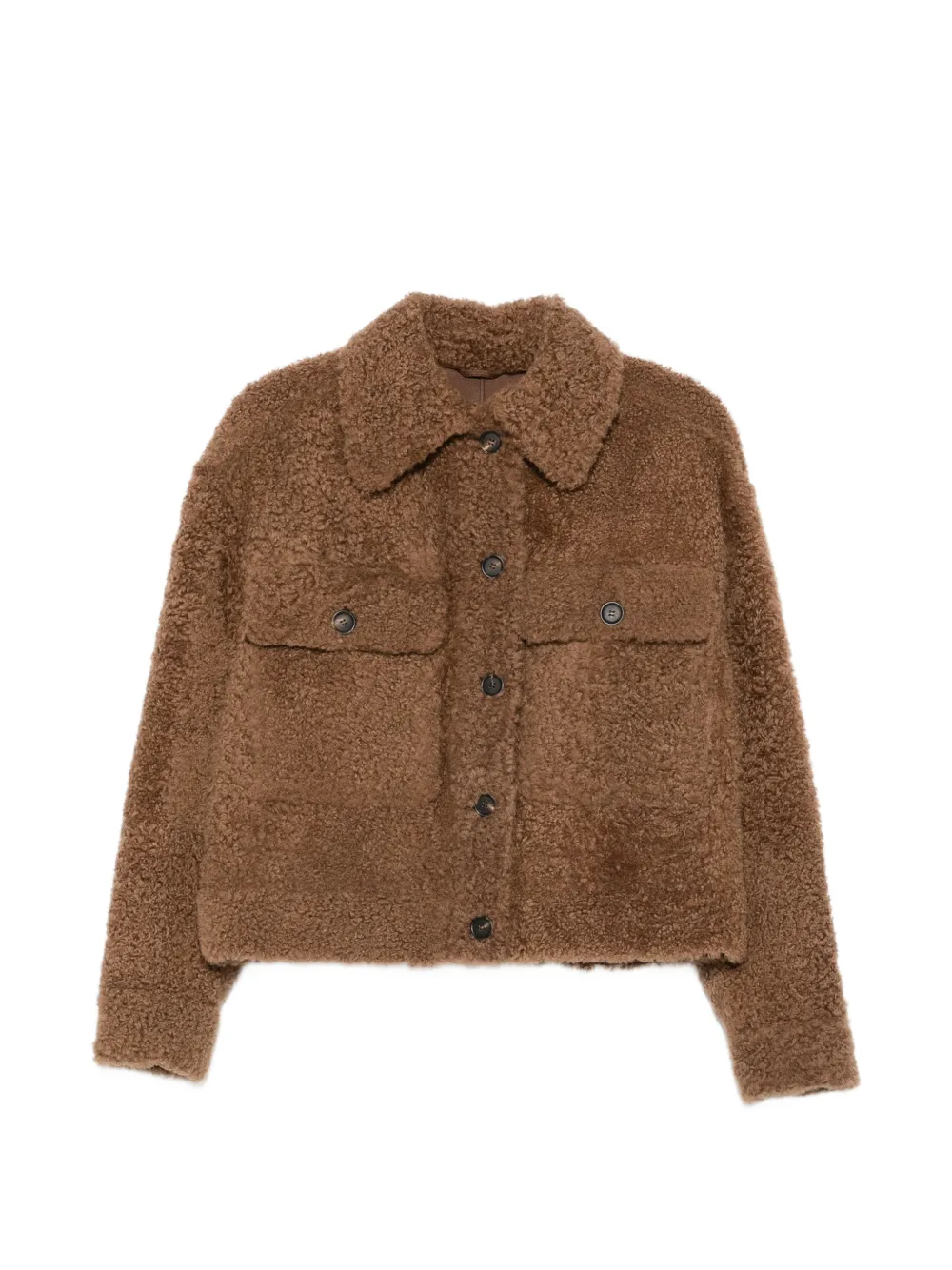 Brunello Cucinelli button-up jacket - Brown