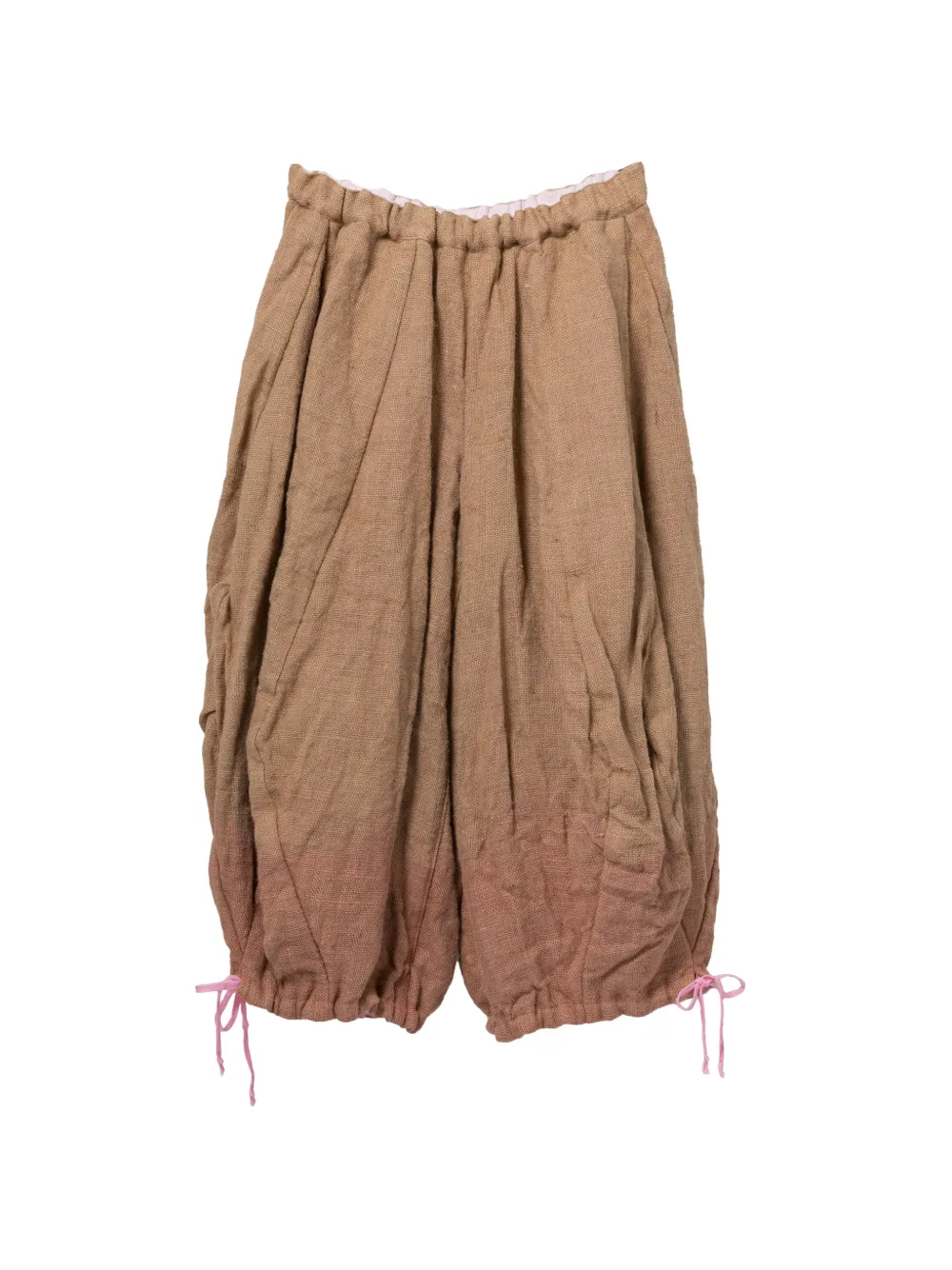 Comme Des Garçons dip-dye trousers - Neutrals
