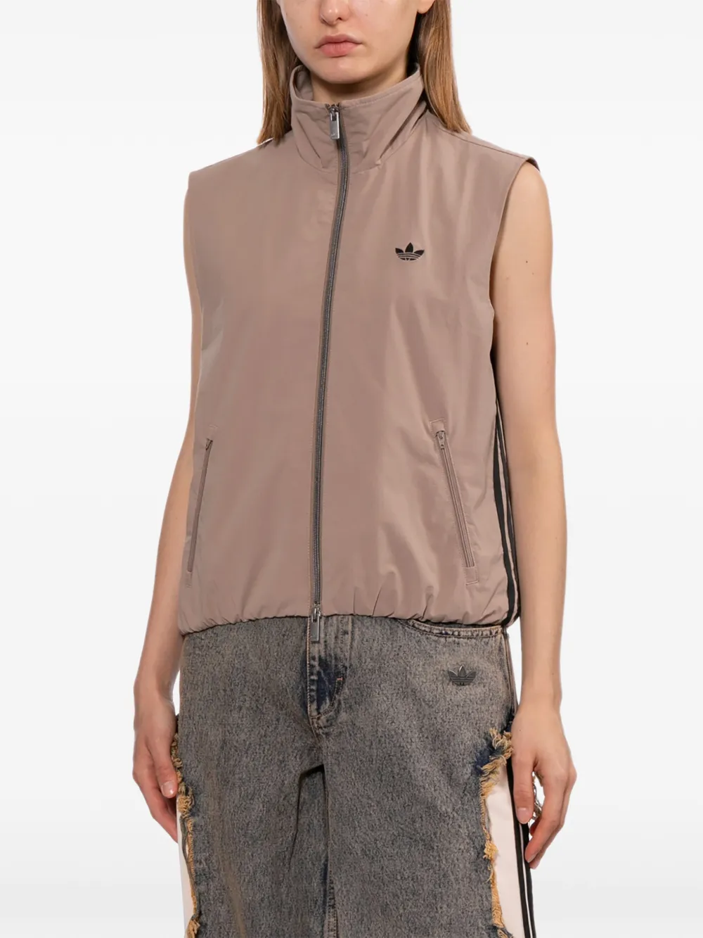 adidas ADILENIUM 5.0 SLEEVELESS TRACK TOP Bruin