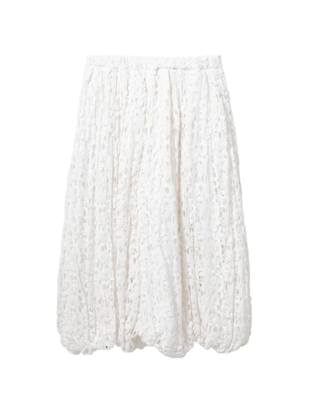 Comme Des Garçons cutwork cropped trousers