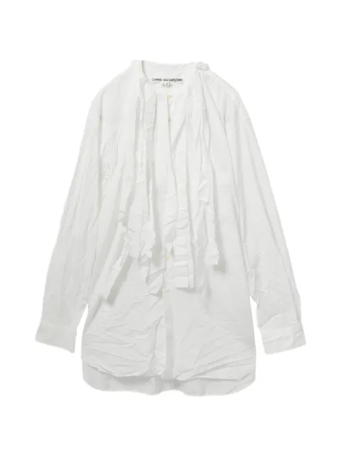 Comme Des Garçons crinkled shirt