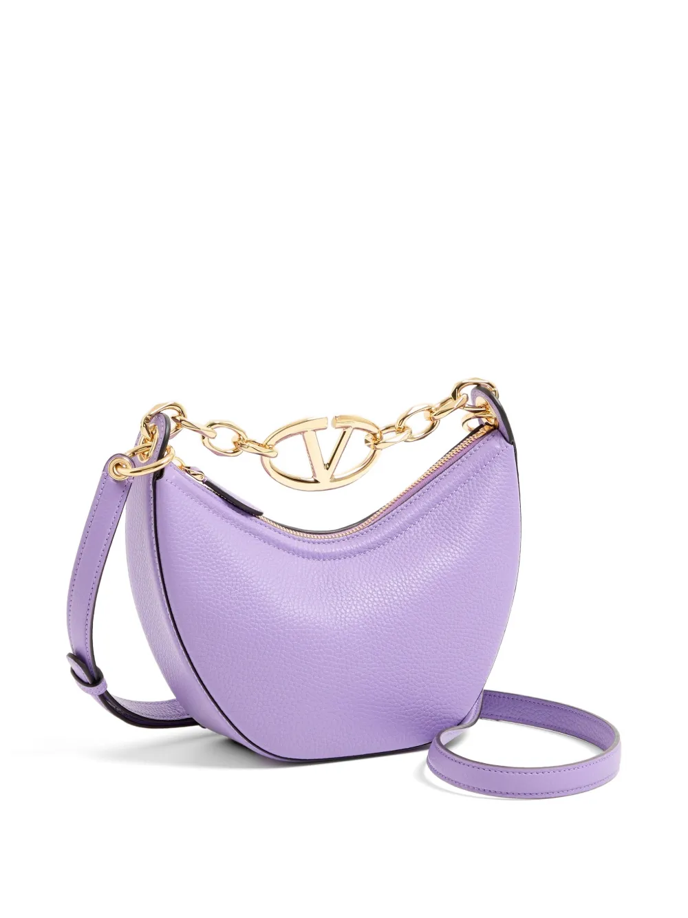 Valentino Garavani VLogo Moon schoudertas Paars