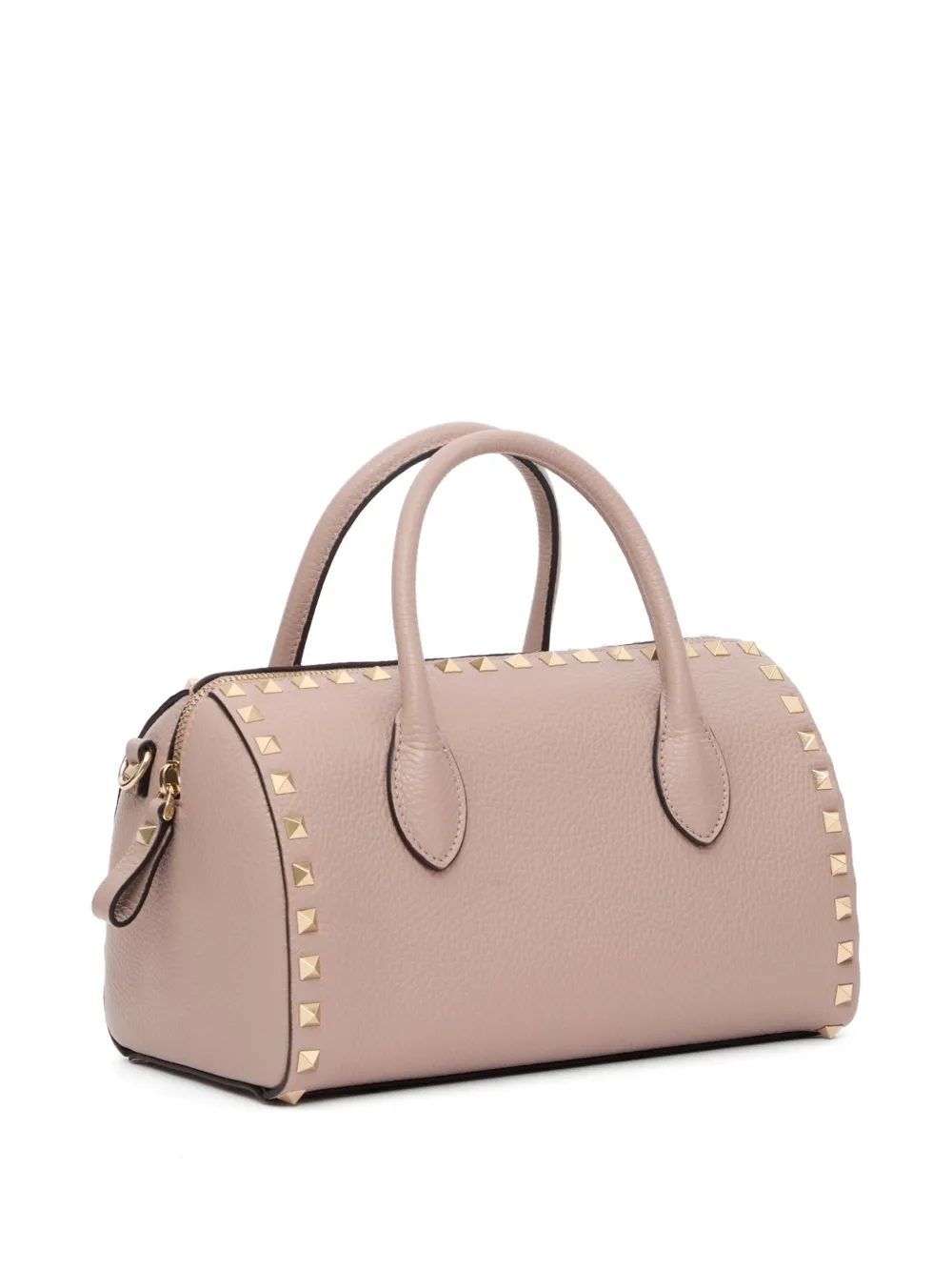 Valentino Garavani Rockstud kalfsleren handtas Roze