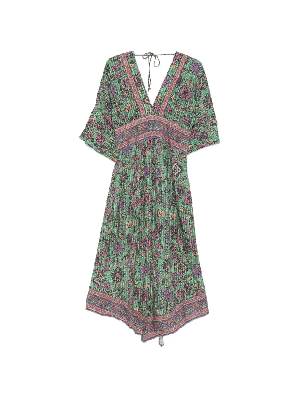 Ba&Sh Pipa midi dress - Verde