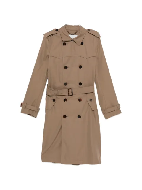 Burberry double-breasted belted trench coat