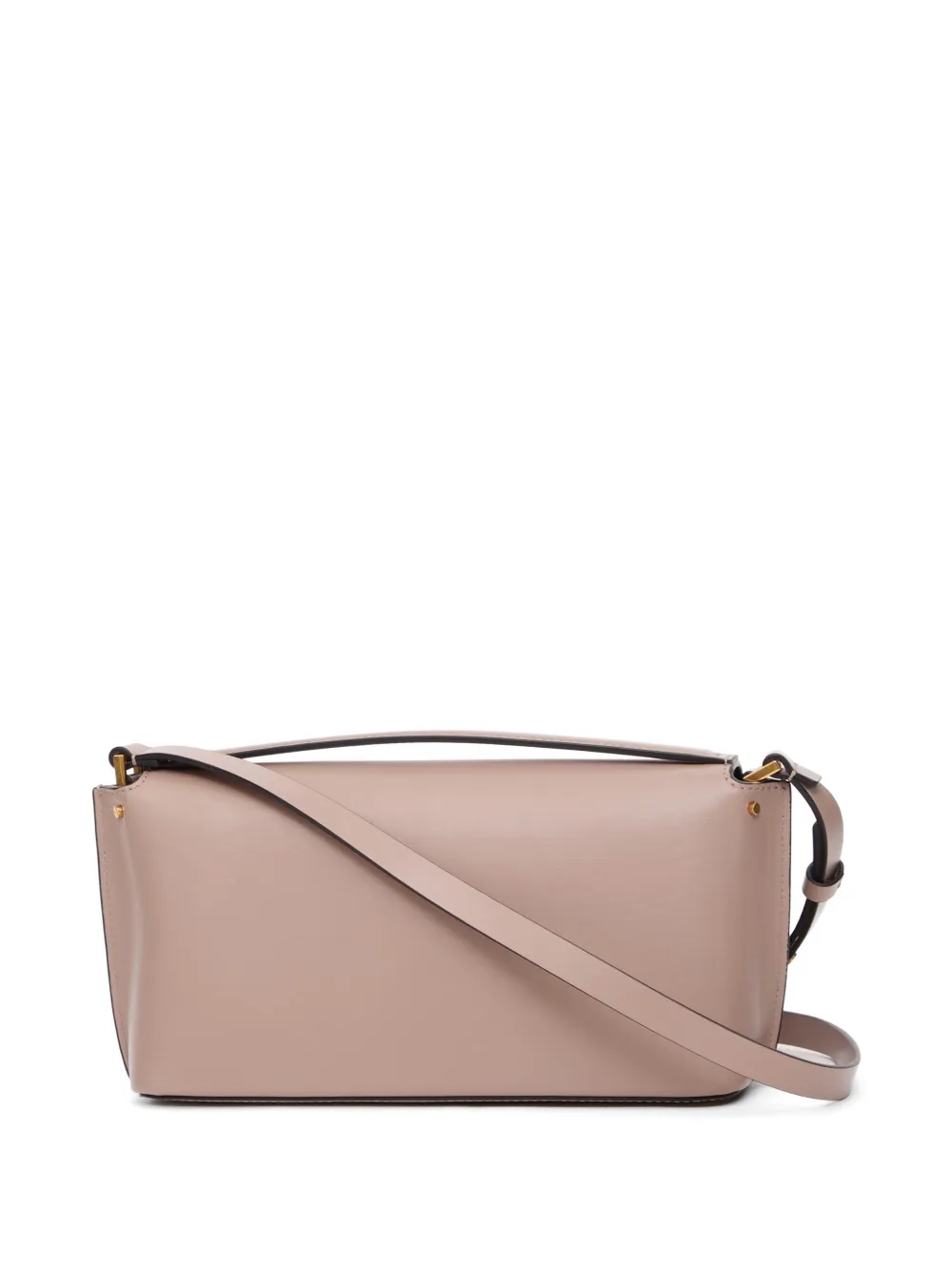 Valentino Garavani Fill Me In schoudertas in kalfsleer Beige