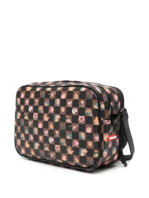 Sprayground メンズ メッセンジャー バッグ Sprayground Dripping Sharks Messenger Sling Bag Multi | Culture Kings