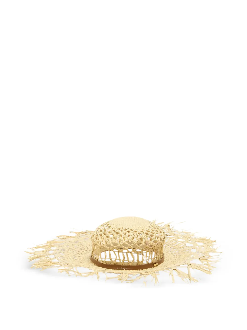 Coccinelle knitted sun hat - Nude