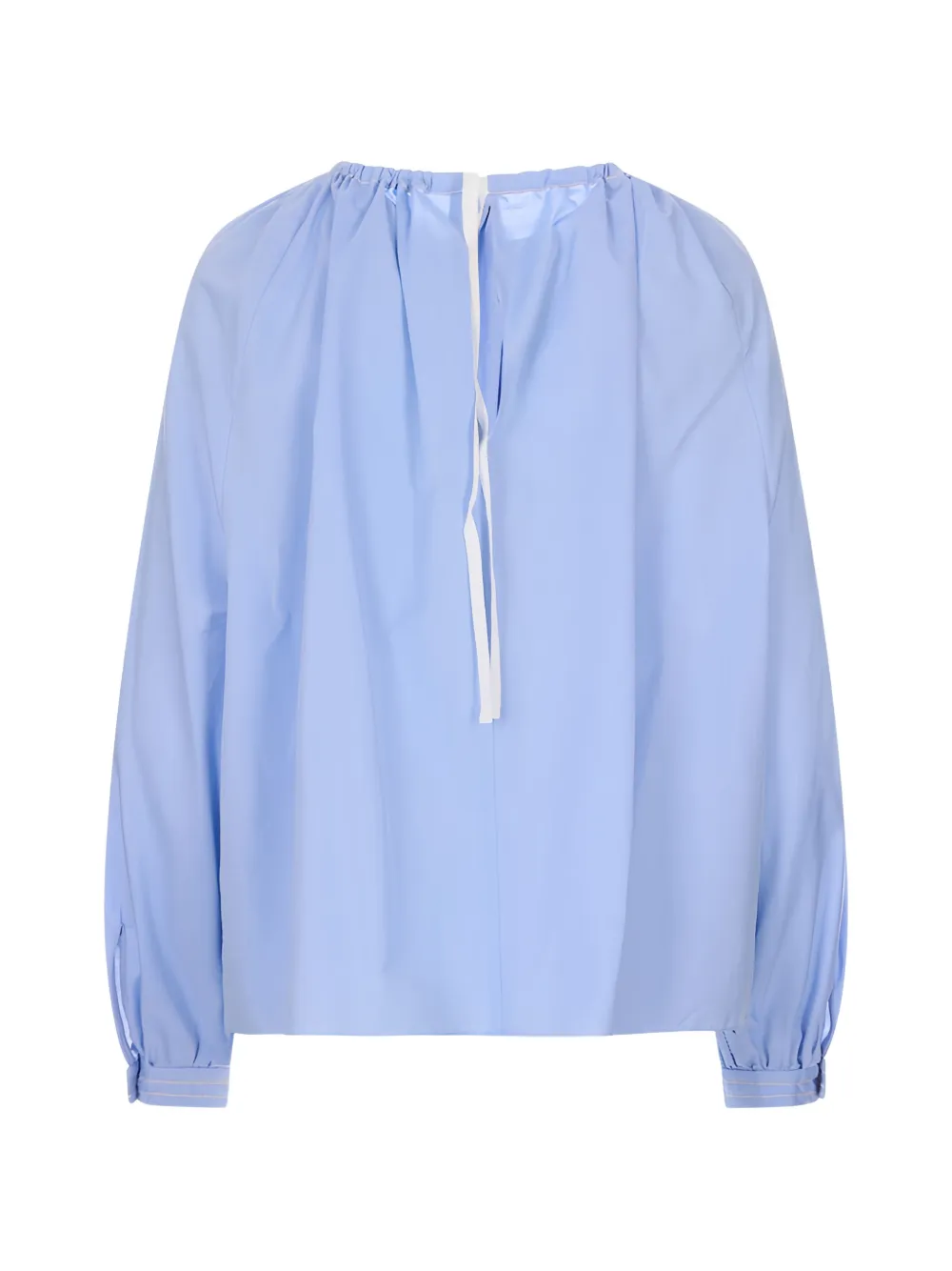 Marni Tuniek met gesmockte hals Blauw