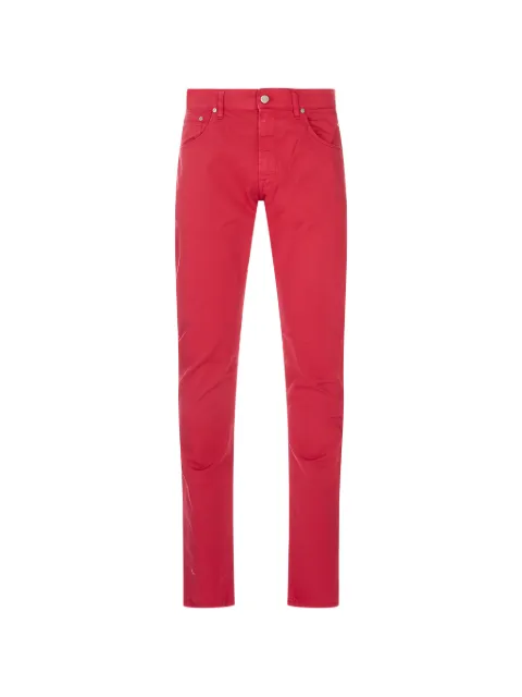 PT Torino logo-patch slim-fit trousers