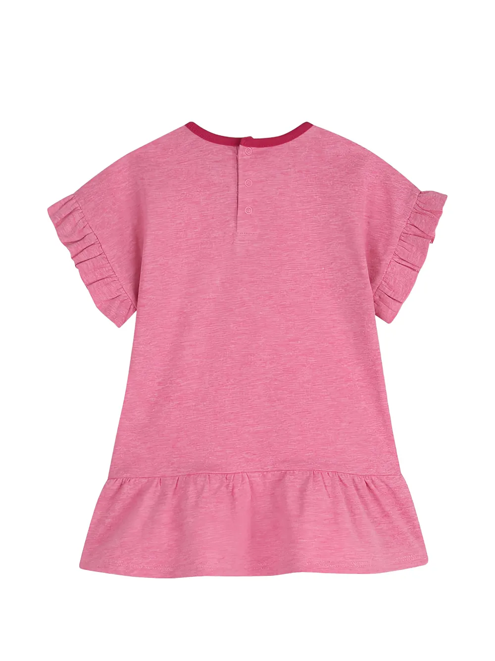 Chloé Kids Jurk met logoprint Roze