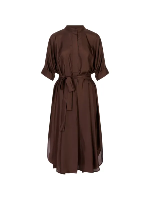 brown midi dress with short sleeves Buy Friends Like These Brown Short Sleeve Shirt Midi Dress from Next USA