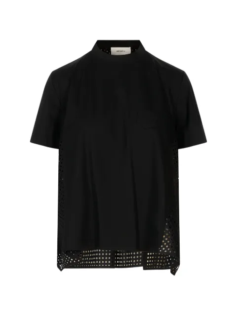 MeimeiJ perforated-panel T-shirt