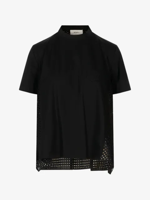 MeimeiJ perforated-panel T-shirt