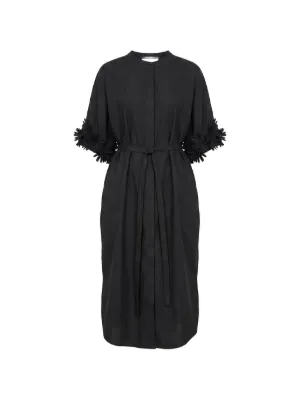 MeimeiJ short-sleeve Midi Dress | Brown | FARFETCH JO