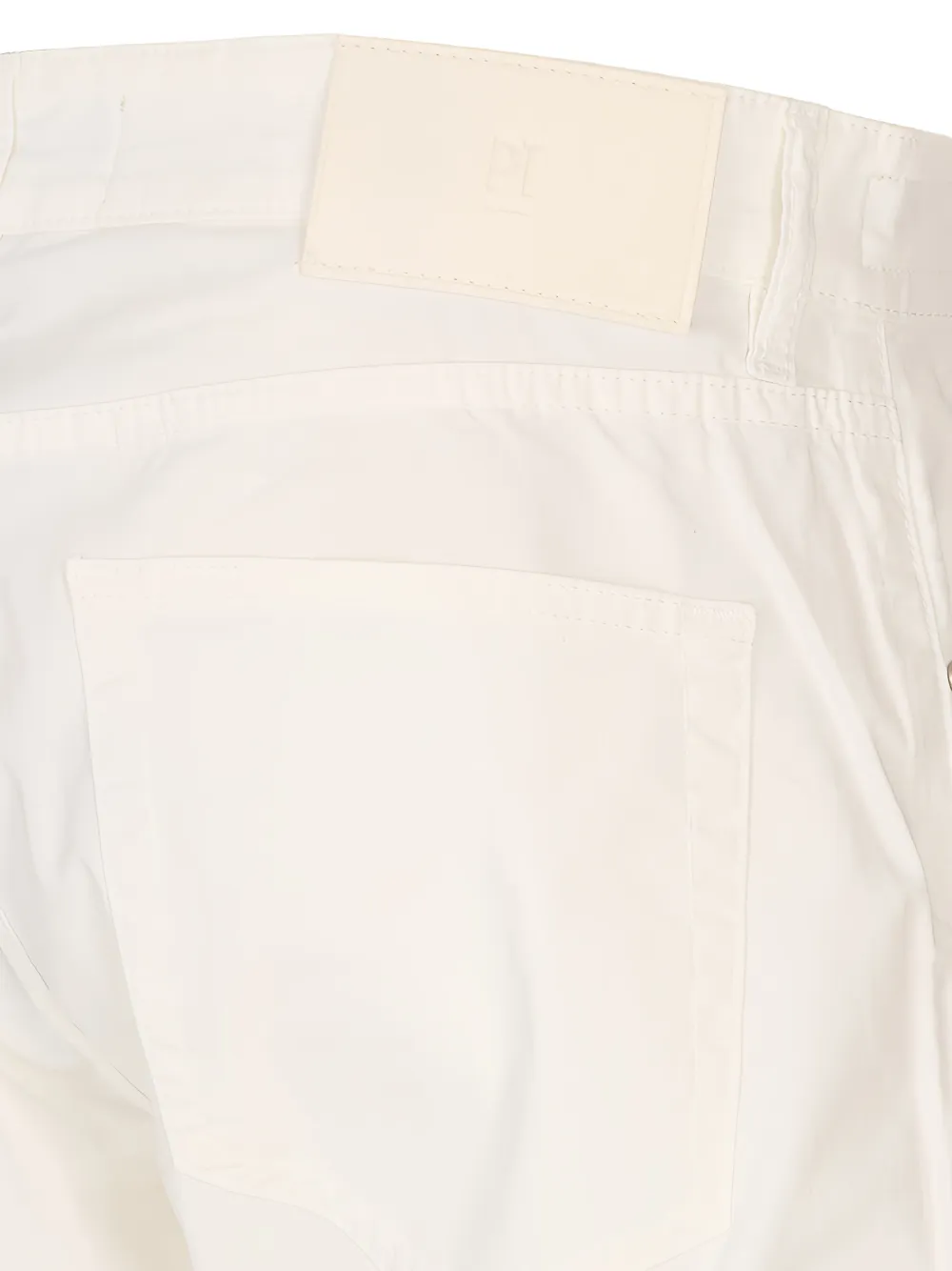 PT Torino Broek met logopatch Wit