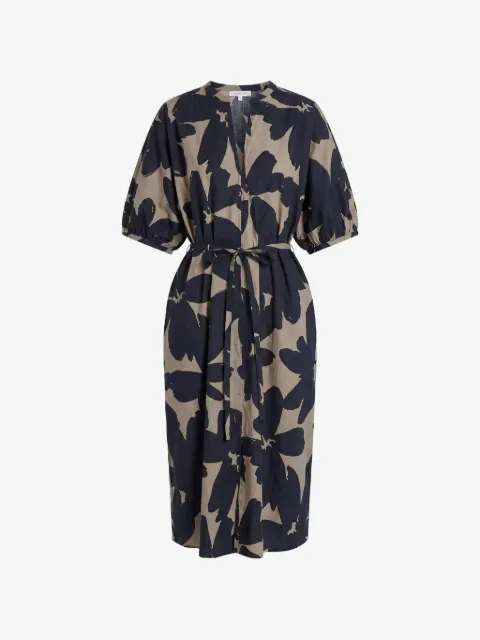 MeimeiJ floral-print belted midi dress