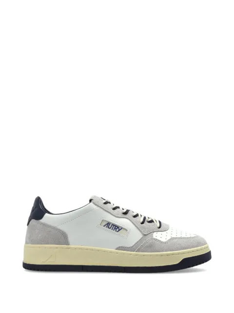 Autry Medalist suede-panel sneakers