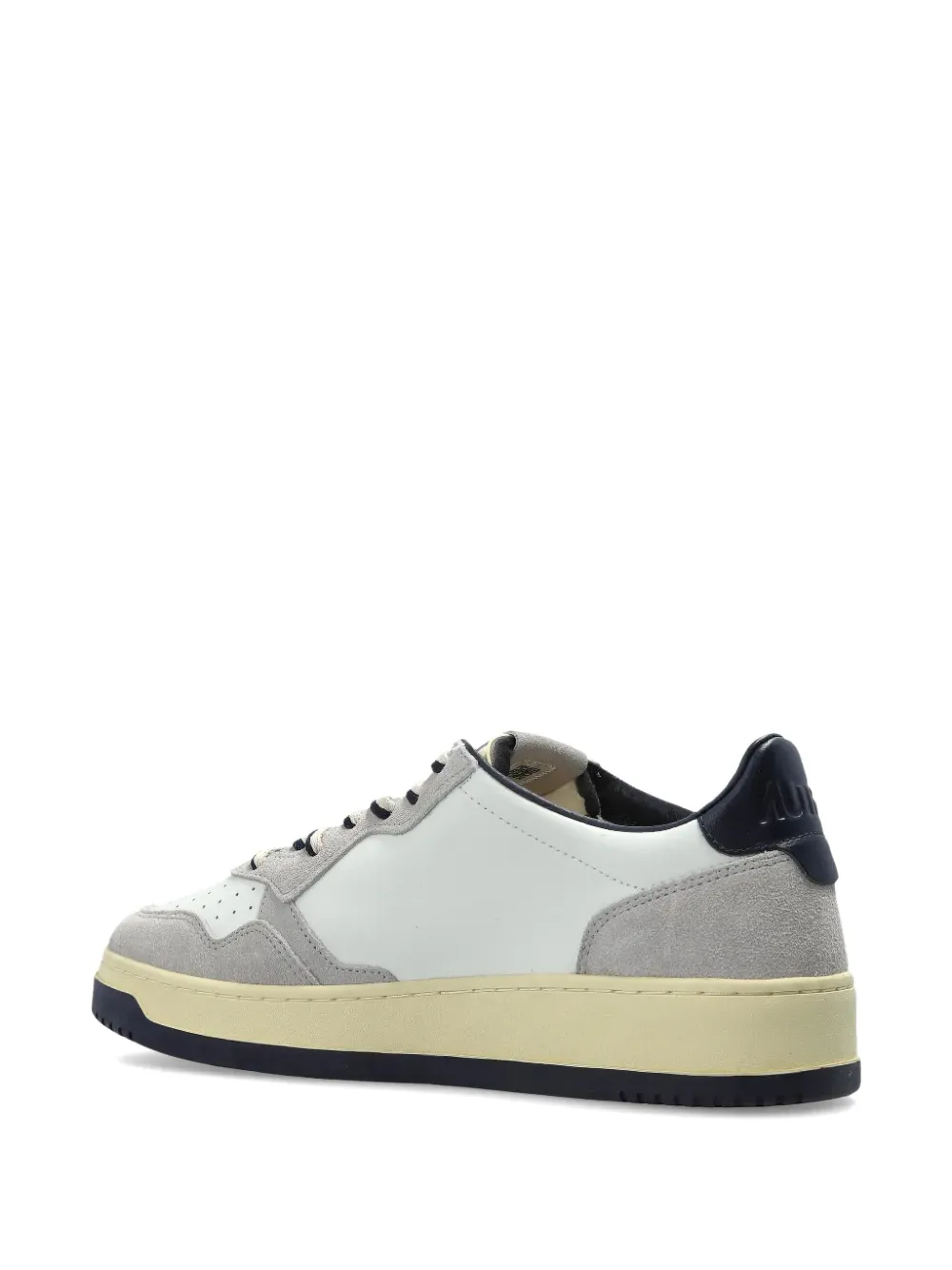 Autry Medalist suede-panel sneakers Wit