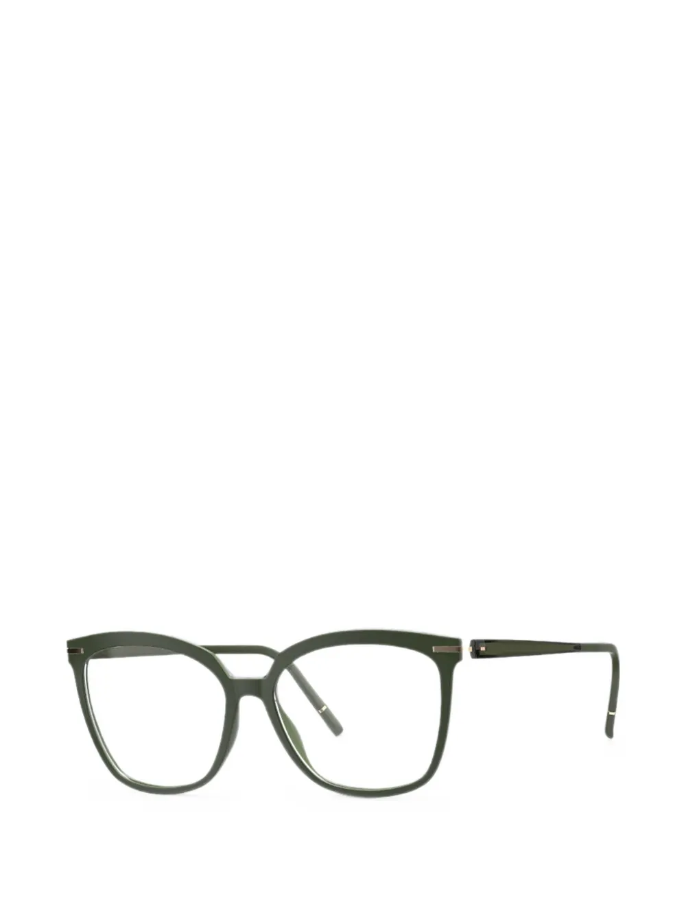 Silhouette Vibrant Horizon cat-eye glasses - Verde