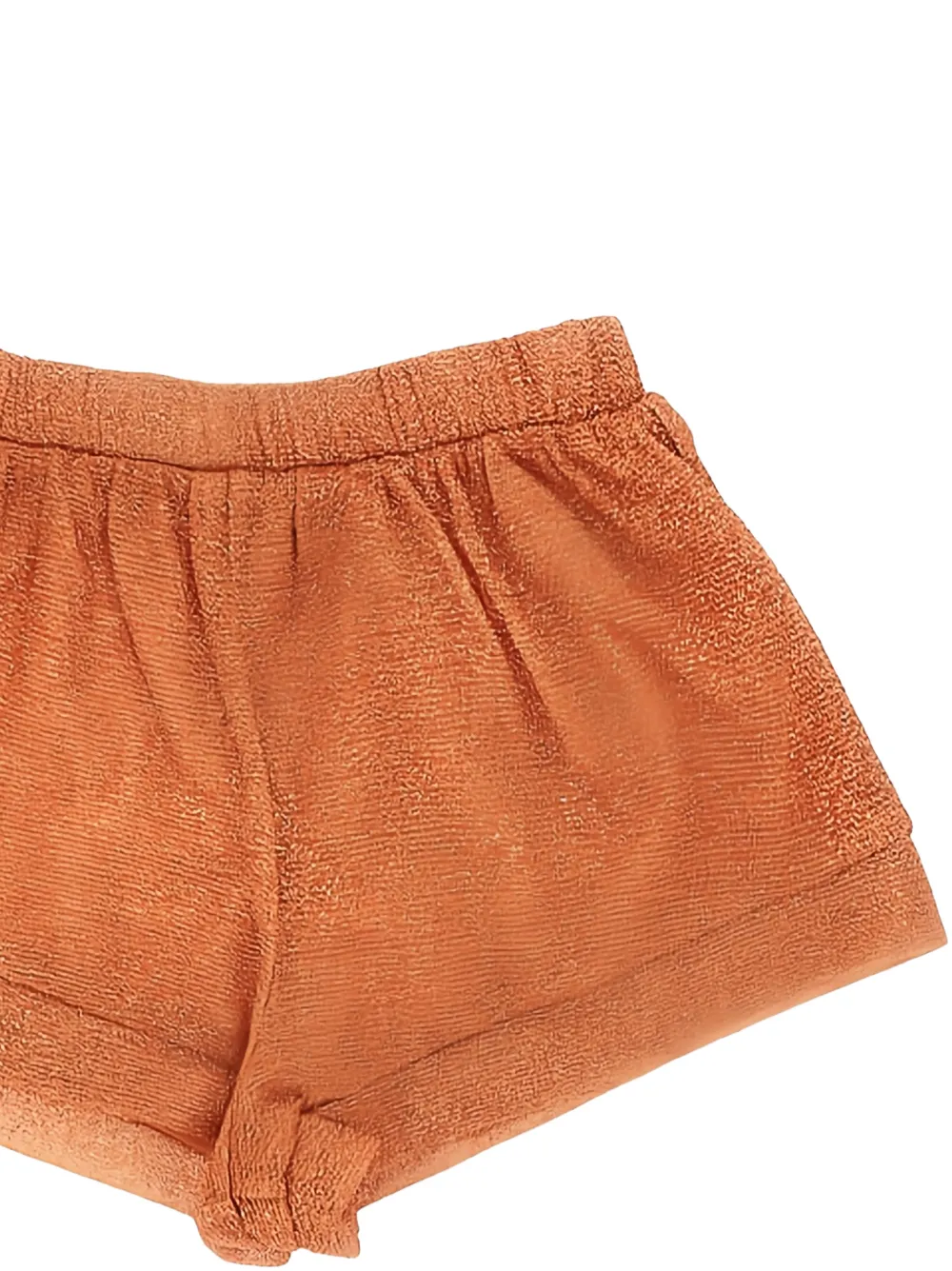 Oseree Kids Lumière metallic shorts Oranje