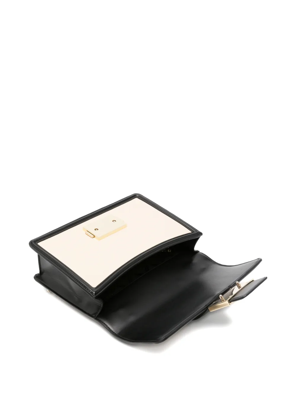 Armani Exchange Crossbodytas met logoplakkaat Beige