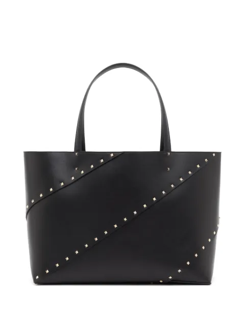 Valentino Garavani Rockstud Wispy calfskin shopping bag