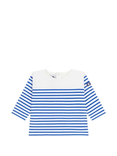 Petit Bateau striped long-sleeve T-shirt
