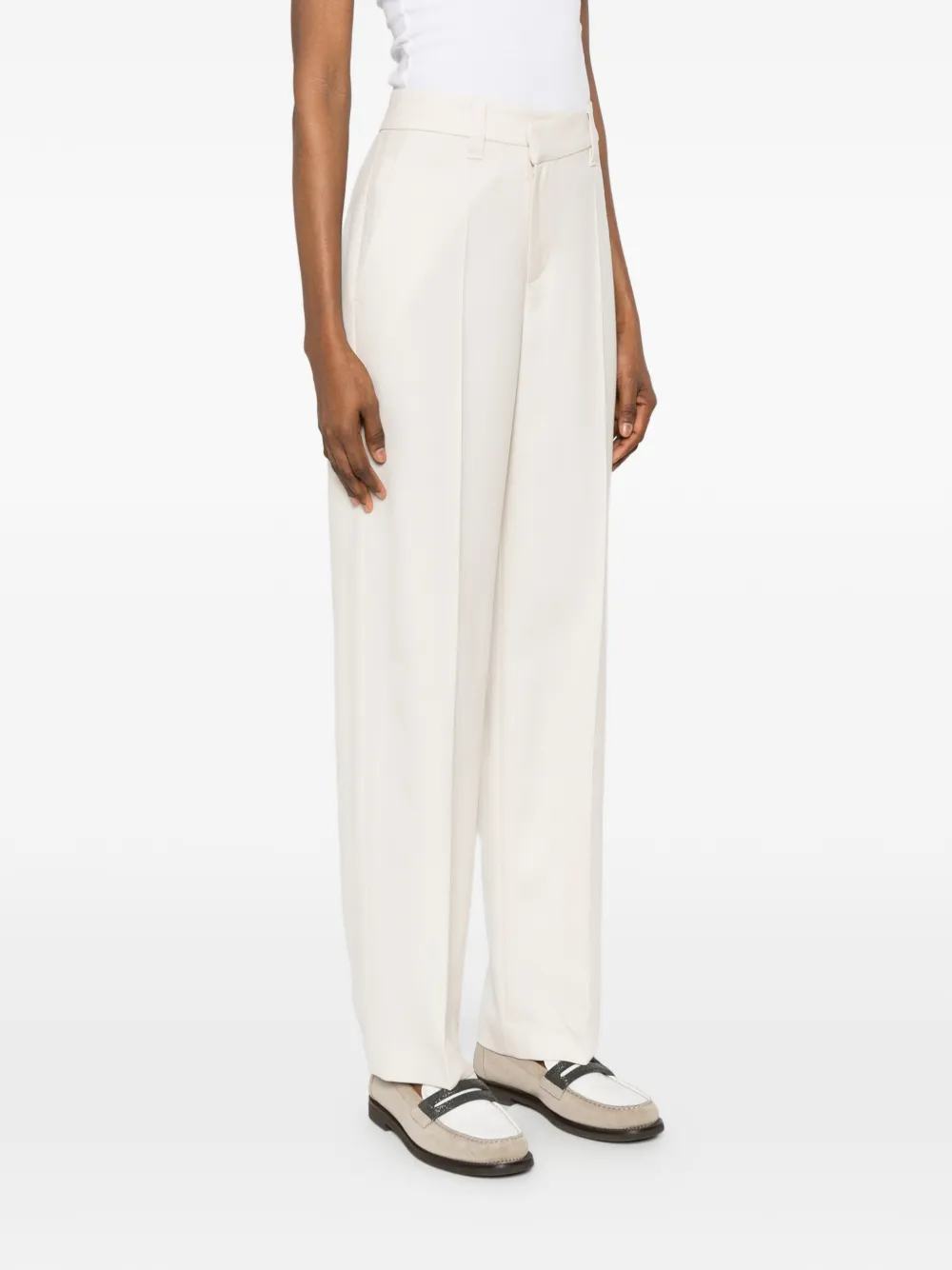 Brunello Cucinelli Straight broek Beige