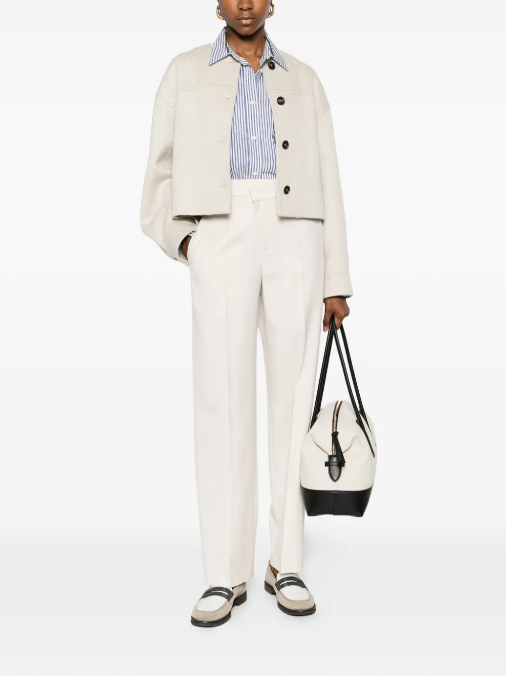 Brunello Cucinelli Straight broek Beige