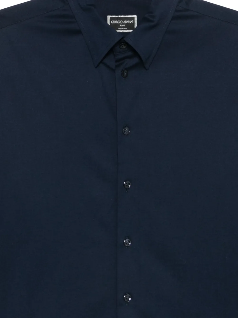 Giorgio Armani Icon overhemd met lange mouwen Blauw