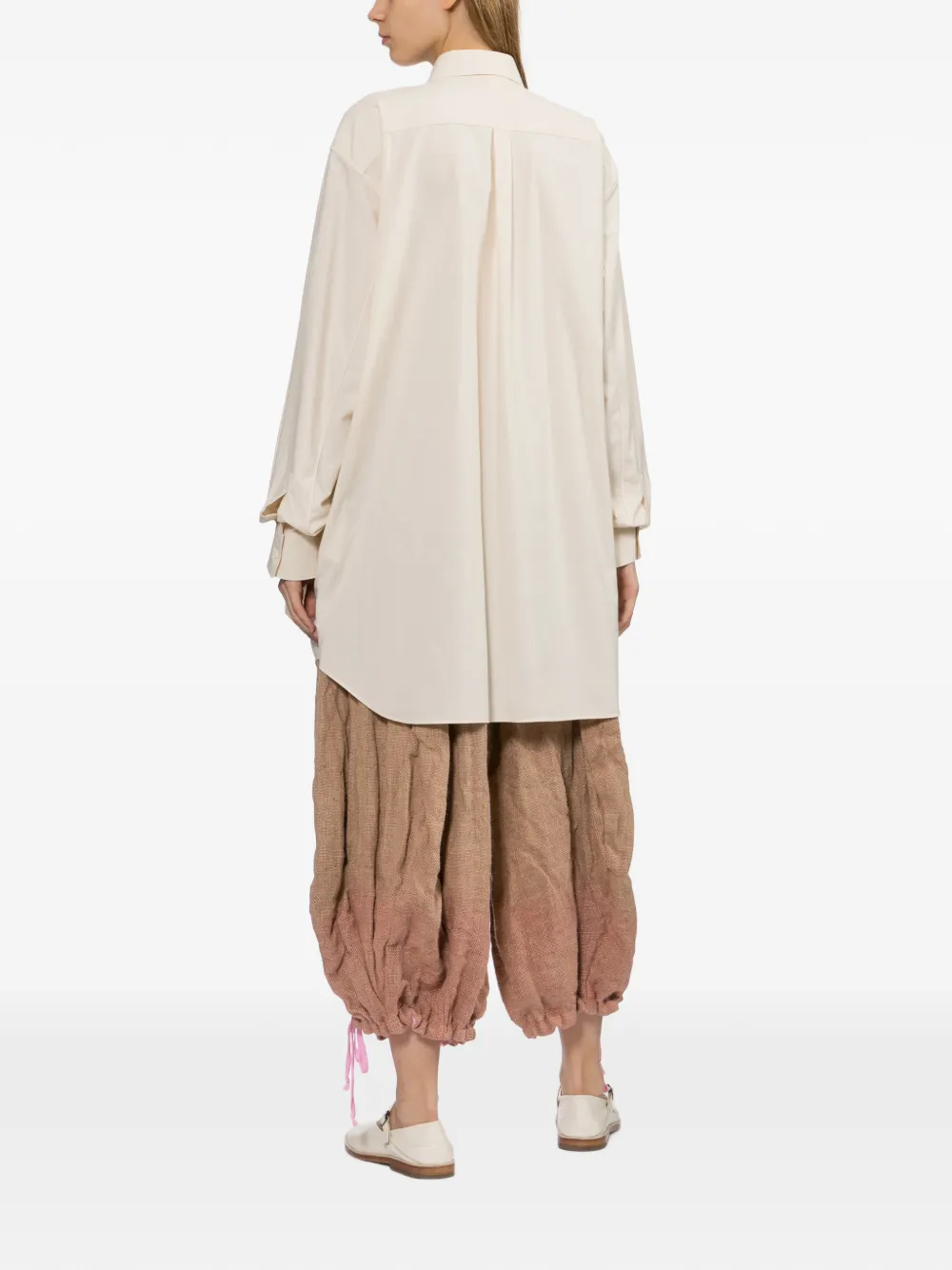 Comme Des Garçons Katoenen overhemd Beige