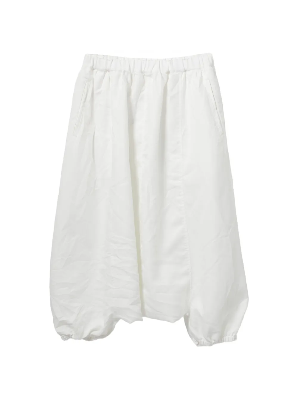 Comme Des Garçons elasticated-cuff trousers - Bianco