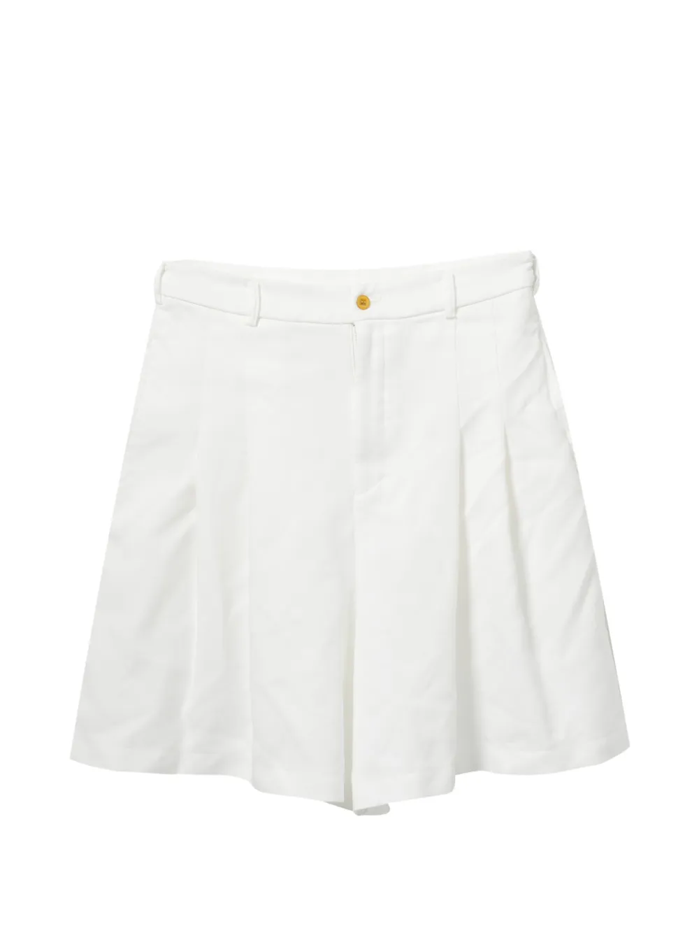 Comme Des Garçons Girl pleated shorts - Bianco