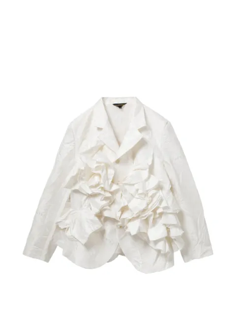 Comme Des Garçons ruffled blazer