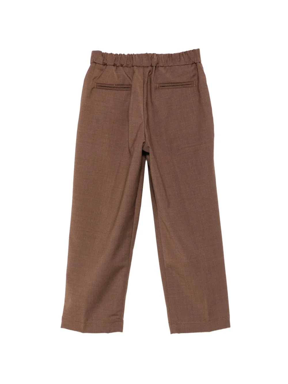 michael coal Plooibroek met elastische taille Bruin
