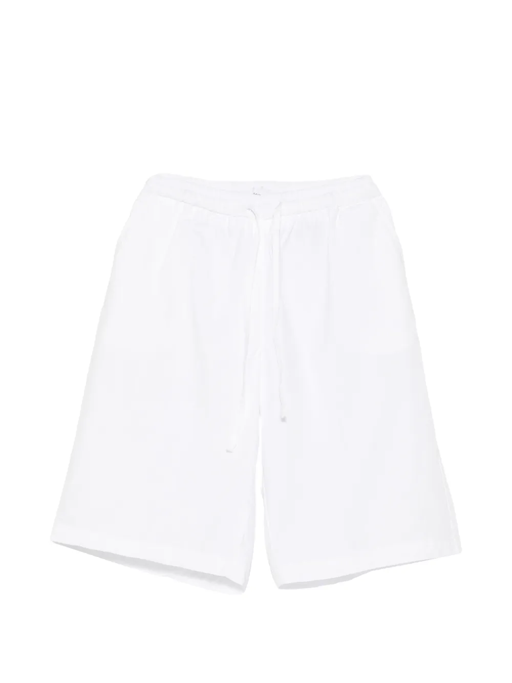 michael coal drawstring elasticated-waist shorts - White